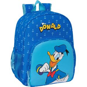 Disney Donald Duck Rugzak, Navy - 38 x 32 x 12 cm - Polyester