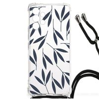 Samsung Galaxy A13 4G Case Leaves Blue - thumbnail