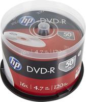 HP DME00025 DVD-R disc 4.7 GB 50 stuk(s) Spindel