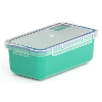 Voedselopslagcontainer Valira 6090/97 Hermetisch Turkoois Thermoplast PBT Rechthoekig 750 ml