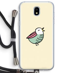 Birdy: Samsung Galaxy J5 (2017) Transparant Hoesje met koord