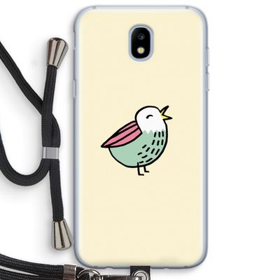 Birdy: Samsung Galaxy J5 (2017) Transparant Hoesje met koord
