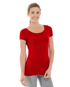 Tiffany Fitness Tee-XL-Red