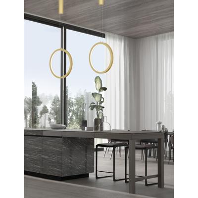Lyora Ronde hanglampChange Ø 39,5cm goud - 9070166