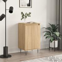 Dressoir 40x35x70 cm bewerkt hout sonoma eikenkleurig