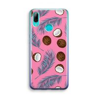 Kokosnoot roze: Huawei P Smart (2019) Transparant Hoesje