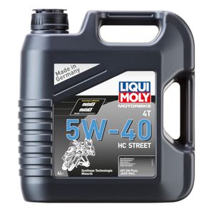 LIQUI MOLY 5W-40 semi-synthetisch HC Street, Motorolie 4T, 4L
