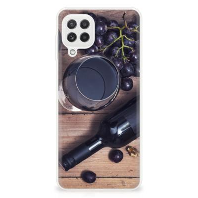 Samsung Galaxy A22 4G | M22 | Siliconen Case | Wijn