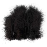 Creativ Company Dons, afm 5-12 cm, zwart, 15 stuk/ 1 doos