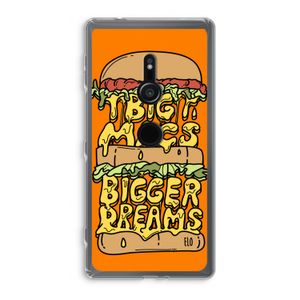 Big Macs Bigger Dreams: Sony Xperia XZ2 Transparant Hoesje