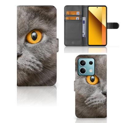 Telefoonhoesje | Met pasjeshouder | Xiaomi Redmi Note 13 5G Britse Korthaar
