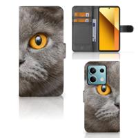 Telefoonhoesje | Met pasjeshouder | Xiaomi Redmi Note 13 5G Britse Korthaar