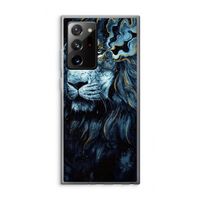 Darkness Lion: Samsung Galaxy Note 20 Ultra / Note 20 Ultra 5G Transparant Hoesje