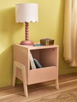 Nachtkastje voor kinderen LIGNE RÉTRO lichtroze