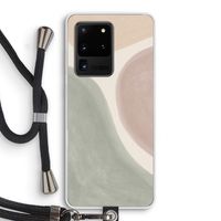 Geo #6: Samsung Galaxy S20 Ultra Transparant Hoesje met koord