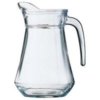 Ronde kan van glas 1,3 liter   -