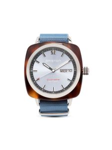 Briston Watches montre Clubmaster Sport HMS Date 42 mm - Bleu