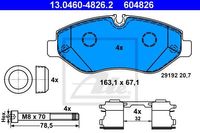 Ate Remblokset 13.0460-4826.2