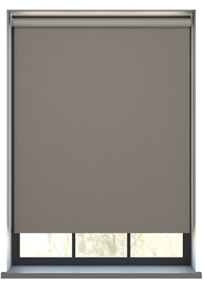 Houndstooth verduisterend beige rolgordijn