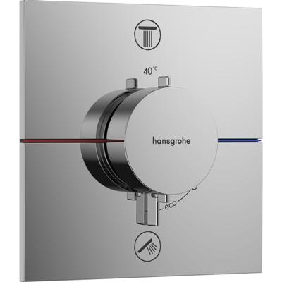 Hansgrohe Showerselect Comfort E thermostaat inbouw voor 2 functies chroom 15572000