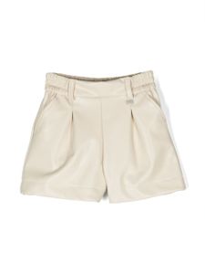 Monnalisa short en coton - Tons neutres