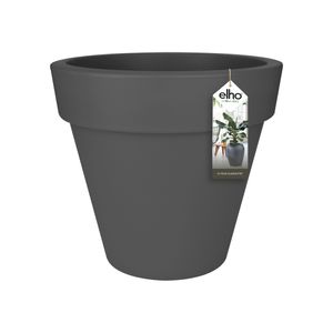 elho pure round 50 Binnen/buiten Plantenpot Vrijstaand Lineaire lagedichtheidpolyetheen (LLDPE) Antraciet