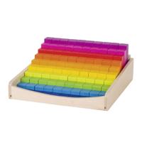 Goki rekenstaafjes, 100dlg.