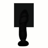 2 paar 8D Pad inserts hiel post terug ademende anti-slip voor hoge hak schoen binnenzool (ronde zwart)