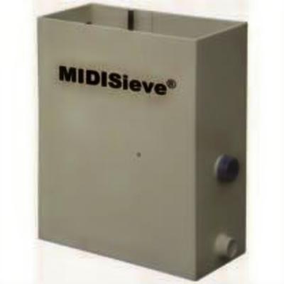 MidiSieve Zeefbochtfilter 300 Micron - Compacte Vijverwaterfilter voor Kristalhelder Water