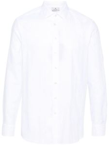 ETRO chemise à rayures en jacquard - Blanc