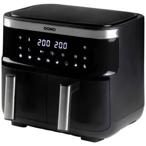 DOMO DO537FR Airfryer Oververhittingsbeveiliging, Timerfunctie, Met display, Anti-aanbaklaag Zwart