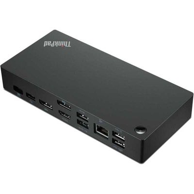 ThinkPad Universal USB-C Dock Bedraad USB 3.2 Gen 1 (3.1 Gen 1) Type-C Zwart
