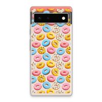 Pink donuts: Google Pixel 6 Transparant Hoesje