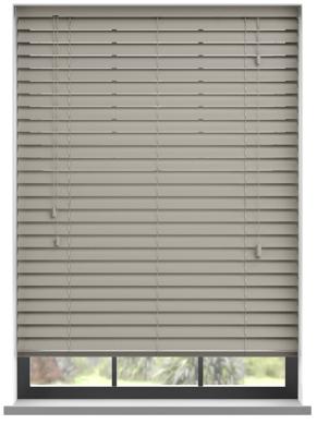 Aluminium jaloezie met koord - Licht Grijs Mat