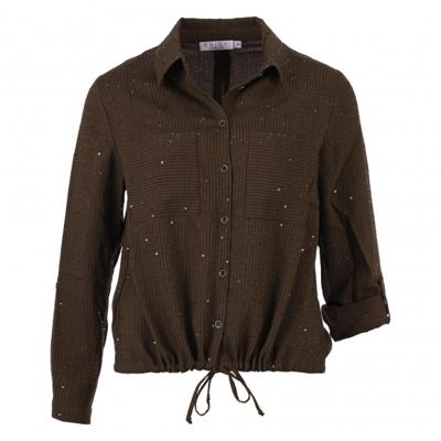 Enjoy - Bruin | Dames | Blouse | Bruin | L | regular | Kamst mode
