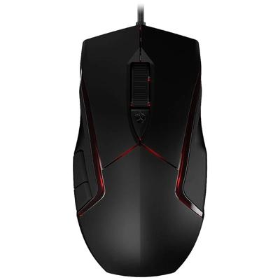 CHERRY JM-3000-2 Gaming-muis, Muis Kabelgebonden Optisch Zwart 7 Toetsen 5000 dpi Verlicht, Geïntegreerd profielgeheugen