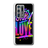 Only Love: Huawei P40 Pro Plus Transparant Hoesje