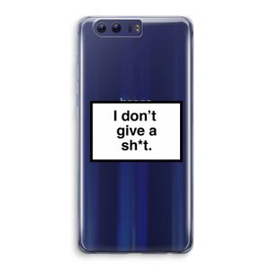 Don't give a shit: Honor 9 Transparant Hoesje