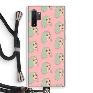King Kylie: Samsung Galaxy Note 10 Plus Transparant Hoesje met koord
