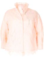 SHIATZY CHEN veste à motif en jacquard - Rose