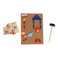 Hamertje Tik brandweer in opbergdoos