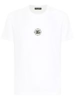 Dolce & Gabbana Marina-print cotton T-shirt - Blanc - thumbnail