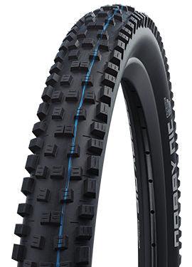 SCHWALBE Vouwband nobby nic dd raceguard 27.5 x 2.80" / 70-584 mm - zwart