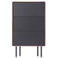 Gazzda Fina ladekast 60x45 natural|zwart Gazzda Fina ladekast 60x45 natural|zwart