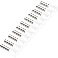 Cimco 187500 Adereindhulzen 0.5 mm² Deels geïsoleerd Wit 500 stuk(s)