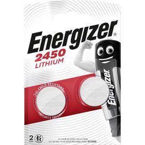 Energizer Knoopcel CR2450 3 V 2 stuk(s) 620 mAh Lithium CR2450