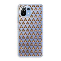 Poop emoji: Xiaomi Mi 11 Lite Transparant Hoesje