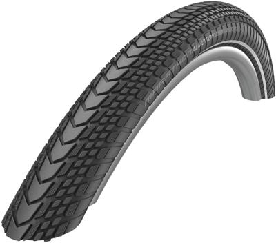 SCHWALBE buitenband marathon alm r-guard 28 x 2.15 zw vouw refl