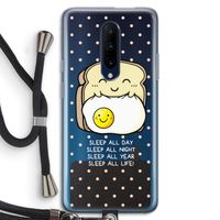 Sleep All Day: OnePlus 7 Pro Transparant Hoesje met koord