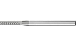 PFERD 21200153 Freesstift Cilinder Lengte 40 mm Afmeting, Ø 2 mm Werklengte 10 mm Schachtdiameter 3 mm